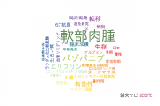 【論文データ】soft tissue sarcoma（軟部肉腫）の国内研究動向まとめ