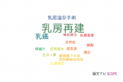 【論文データ】breast reconstruction（乳房再建）の国内研究動向まとめ