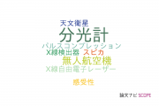 【論文データ】spectrometer（分光計）の国内研究動向まとめ