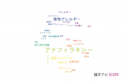 【論文データ】anaphylaxis（アナフィラキシー）の国内研究動向まとめ