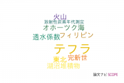 【論文データ】tephra（テフラ）の国内研究動向まとめ