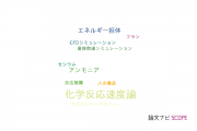【論文データ】chemical kinetics（化学反応速度論）の国内研究動向まとめ