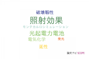 【論文データ】radiation effects（照射効果）の国内研究動向まとめ