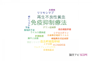 【論文データ】immunosuppressive therapy（免疫抑制療法）の国内研究動向まとめ