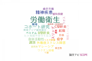 【論文データ】occupational health（労働衛生）の国内研究動向まとめ