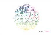 【論文データ】cluster compoundsの国内研究動向まとめ