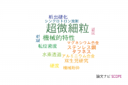 【論文データ】ultrafine grain（超微細粒）の国内研究動向まとめ