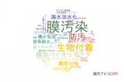 【論文データ】foulingの国内研究動向まとめ