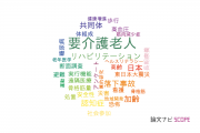 【論文データ】frail elderly（要介護老人）の国内研究動向まとめ