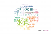 【論文データ】water quality（水質）の国内研究動向まとめ