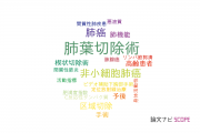 【論文データ】lobectomy（肺葉切除術）の国内研究動向まとめ