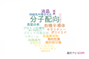 【論文データ】molecular orientation（分子配向）の国内研究動向まとめ