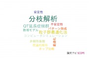 【論文データ】bifurcation analysis（分枝解析）の国内研究動向まとめ