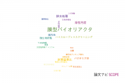【論文データ】membrane bioreactor（膜型バイオリアクタ）の国内研究動向まとめ