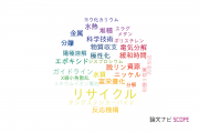 【論文データ】recycle（リサイクル）の国内研究動向まとめ