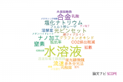 【論文データ】aqueous solution（水溶液）の国内研究動向まとめ