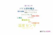 【論文データ】temperature sensor（温度センサ）の国内研究動向まとめ