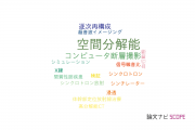 【論文データ】spatial resolution（空間分解能）の国内研究動向まとめ