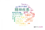 【論文データ】mental illness（精神疾患）の国内研究動向まとめ