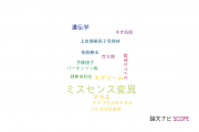 【論文データ】missense mutation（ミスセンス変異）の国内研究動向まとめ