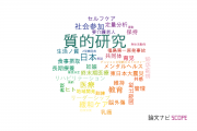 【論文データ】qualitative research（質的研究）の国内研究動向まとめ