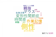 【論文データ】laterality（側性）の国内研究動向まとめ