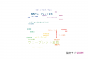 【論文データ】wavelet transform（ウェーブレット変換）の国内研究動向まとめ