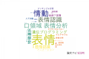 【論文データ】facial expression（表情）の国内研究動向まとめ