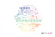 【論文データ】mutagenesis（変異原性）の国内研究動向まとめ