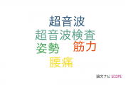 【論文データ】muscle thicknessの国内研究動向まとめ