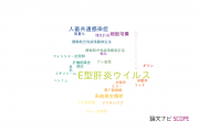 【論文データ】hepatitis E virus（E型肝炎ウイルス）の国内研究動向まとめ