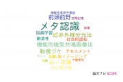 【論文データ】metacognition（メタ認識）の国内研究動向まとめ