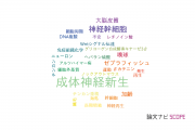 【論文データ】adult neurogenesis（成体神経新生）の国内研究動向まとめ