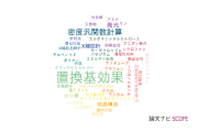 【論文データ】substituent effect（置換基効果）の国内研究動向まとめ