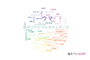 【論文データ】horse（ウマ）の国内研究動向まとめ