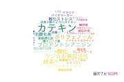 【論文データ】catechin（カテキン）の国内研究動向まとめ