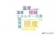 【論文データ】illuminance（照度）の国内研究動向まとめ