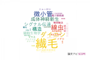 【論文データ】cilia（繊毛）の国内研究動向まとめ