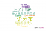 【論文データ】strain distribution（歪分布）の国内研究動向まとめ