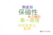 【論文データ】Nd-Fe-Bの国内研究動向まとめ