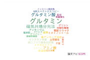 【論文データ】glutamine（グルタミン）の国内研究動向まとめ