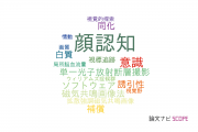 【論文データ】face perception（顔認知）の国内研究動向まとめ