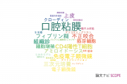 【論文データ】oral mucosa（口腔粘膜）の国内研究動向まとめ