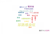 【論文データ】urinary tract infection（尿路感染症）の国内研究動向まとめ