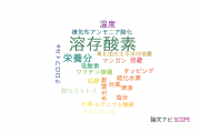 【論文データ】dissolved oxygen（溶存酸素）の国内研究動向まとめ