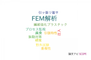 【論文データ】FEM analysis（FEM解析）の国内研究動向まとめ