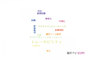 【論文データ】traceability（トレーサビリティ）の国内研究動向まとめ