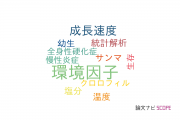 【論文データ】environmental factor（環境因子）の国内研究動向まとめ
