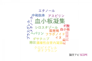 【論文データ】platelet aggregation（血小板凝集）の国内研究動向まとめ