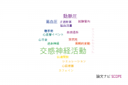 【論文データ】sympathetic nerve activity（交感神経活動）の国内研究動向まとめ
